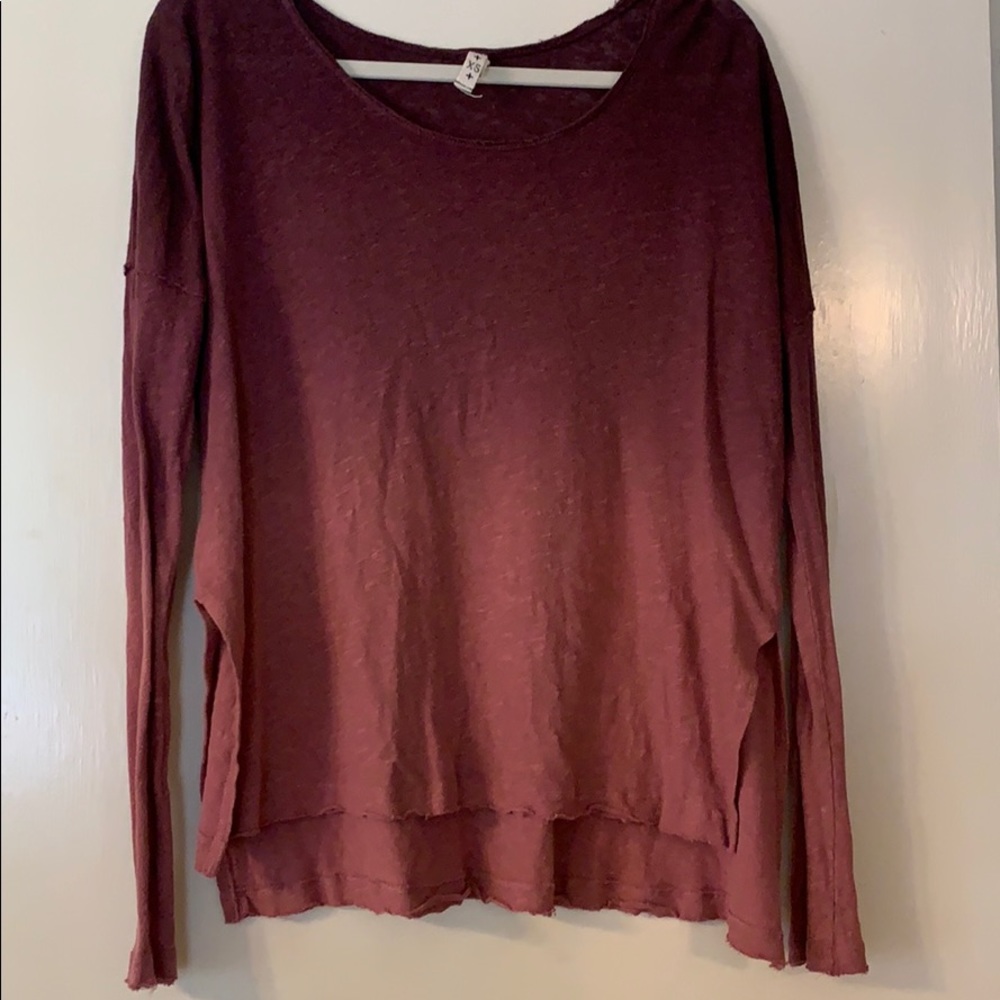Free People ombré top!